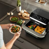 Аэрогриль (аэрофритюрница) Tesla Electronics AirCook FlexiZone Q570 XXL - Превью изображения №12 — Интернет-магазин Your Sale