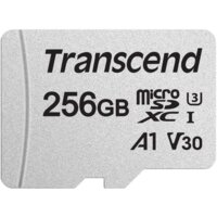 Карта памяти Transcend microSDXC 300S 256GB (с адаптером) - Превью изображения №2 — Интернет-магазин Your Sale