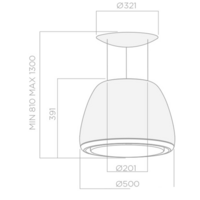 Elica EDITH HEAVYMETAL/F/50 Image #4