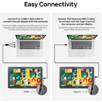 Графический монитор Parblo Coast 16 Pro Gen2 (черный) - Превью изображения №3 — Интернет-магазин Your Sale
