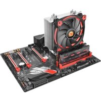 Кулер для процессора Thermaltake Riing Silent 12 (красный) [CL-P022-AL12RE-A] - Превью изображения №6 — Интернет-магазин Your Sale