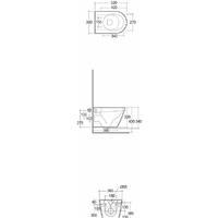 Rak Ceramics Resort Rimless RST23AWHA (без сиденья) Image #2
