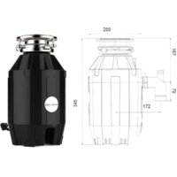 Измельчитель пищевых отходов Bone Crusher BC 810 - Превью изображения №2 — Интернет-магазин Your Sale