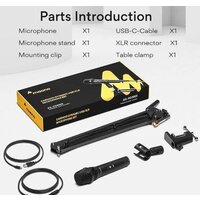 Проводной микрофон Maono AU-HD300S - Превью изображения №6 — Интернет-магазин Your Sale