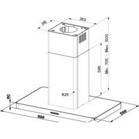 Faber T-Light Isola EV8P WH Matt A100 Image #2