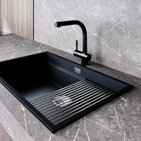 Кухонная мойка Globalo Miralio 80.1 Black/IX - Превью изображения №2 — Интернет-магазин Your Sale