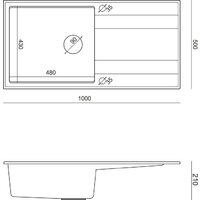 Кухонная мойка Quadron HCQE10050U1_BS_P2O - Превью изображения №7 — Интернет-магазин Your Sale