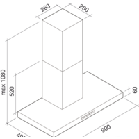 Falmec Plane 800/1280 м3/ч (белый) Image #3