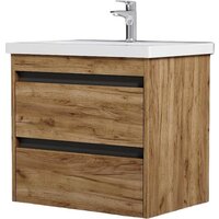 AM.PM Тумба с умывальником Pulse M91-FHX0602OF-WCC0602WG