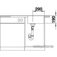 Blanco Metra 5 S-F (темная скала) [519102] Image #3
