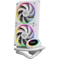 Система жидкостного охлаждения для процессора ID-Cooling SL240 White - Превью изображения №2 — Интернет-магазин Your Sale