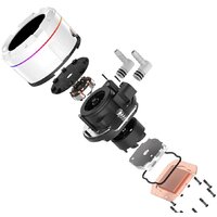 Система жидкостного охлаждения для процессора ID-Cooling SL240 White - Превью изображения №7 — Интернет-магазин Your Sale