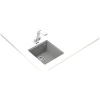 Кухонная мойка TEKA Square 40.40 TG (каменно-серый) - Превью изображения №2 — Интернет-магазин Your Sale