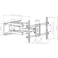 Кронштейн для телевизора Arm Media Paramount-70 - Превью изображения №4 — Интернет-магазин Your Sale