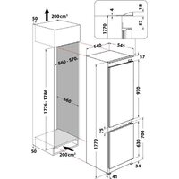 Холодильник Whirlpool WHC18 T514 - Превью изображения №4 — Интернет-магазин Your Sale