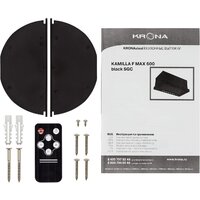 Кухонная вытяжка Krona Kamilla F MAX 600 black SGC AO КА-00009800 (черный) - Превью изображения №15 — Интернет-магазин Your Sale