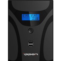Источник бесперебойного питания IPPON Smart Power Pro II 1600 Euro - Превью изображения №3 — Интернет-магазин Your Sale