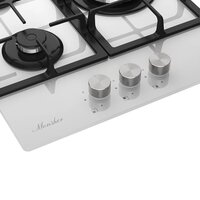Варочная панель Monsher MGG 43 Blanc - Превью изображения №3 — Интернет-магазин Your Sale