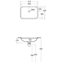 Rak Ceramics Variant VARUC55500AWHA Image #2