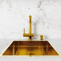 Кухонная мойка Globalo Riwolo 40.1 Gold - Превью изображения №8 — Интернет-магазин Your Sale