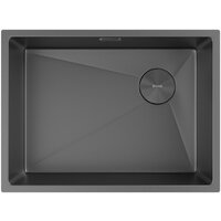 Кухонная мойка ZorG Zerox 59 U / IF Side SF Zurinox PVD Gunblack - Превью изображения №3 — Интернет-магазин Your Sale