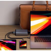 Сетевое зарядное Satechi 108W Pro Type-C PD Desktop Charger (американская вилка) - Превью изображения №8 — Интернет-магазин Your Sale