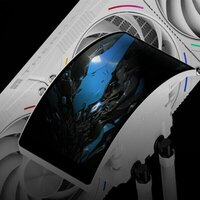 Система жидкостного охлаждения для процессора Thermalright Rainbow Vision 360 Turbo ARGB (белый) - Превью изображения №3 — Интернет-магазин Your Sale