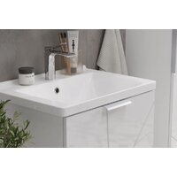 Volna Тумба Twing 80.2Y белый с умывальником Миранда Image #9