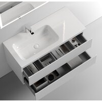 Sancos Тумба под умывальник Snob T SNT100LW (бьянко, левый) Image #4