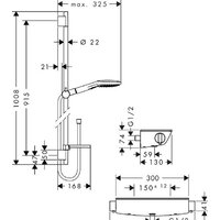 Hansgrohe Ecostat Select Combi 27039000 (хром) Image #16