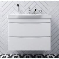 AM.PM Тумба с умывальником Like M80FHX0802WG + M80WCC0802WG Image #6