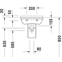 Duravit Starck 3 45x32 (0750450000) Image #3