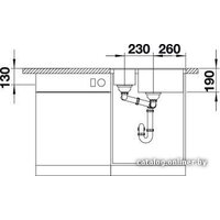 Blanco Metra 6-F (антрацит) [519134] Image #4
