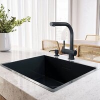Кухонная мойка Globalo Riwolo 50.1 Anthracite - Превью изображения №4 — Интернет-магазин Your Sale