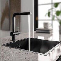 Кухонная мойка Globalo Riwolo 50.1 Anthracite - Превью изображения №2 — Интернет-магазин Your Sale