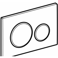 Geberit Sigma 20 New 115.882.JT.1 (белый\хром глянцевый) Image #2