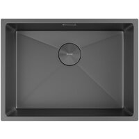 Кухонная мойка ZorG Zerox 59 U / IF Zurinox PVD Gunblack - Превью изображения №3 — Интернет-магазин Your Sale