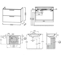 Jacob Delafon Rive EB2522-R5-N18 Image #2