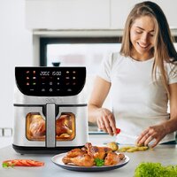 Аэрогриль (аэрофритюрница) Tesla Electronics AirCook Q70 XXL WiFi Pro - Превью изображения №7 — Интернет-магазин Your Sale