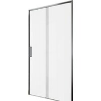 Aquanet Pleasure Evo 100 AE65-N100-CT (хром/прозрачное стекло) Image #2