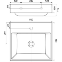 Ravak Natural 500 XJO01250000 Image #3