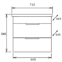 Onika Тумба под умывальник Легран 70.13 107048 Image #3