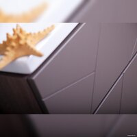 Бриклаер Тумба под умывальник Кристалл 60 (ясень анкор темный/софт графит) Image #3