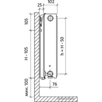 Royal Thermo Ventil Compact VC22-500-800 (Bianco Traffico) Image #2