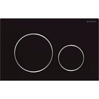 Geberit Sigma 20 New 115.882.14.1 (черный матовый лак/хром глянцевый)