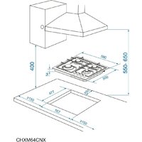 Варочная панель Candy CHXM64CNX - Превью изображения №7 — Интернет-магазин Your Sale