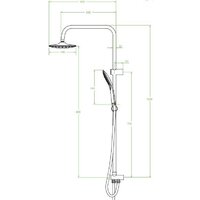 Душевая система  Laveo Zorita PLZ 60KX - Превью изображения №3 — Интернет-магазин Your Sale