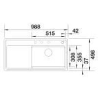 Blanco Zenar XL 6 S-F SteamerPlus 527376 (вулканический серый, с аксессуарами) Image #3