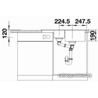 Blanco Legra 6 S Compact (черный) Image #4