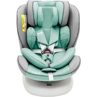 Amarobaby Champion Isofix AMARO-2008CH-Se/Bi (серый/бирюзовый)